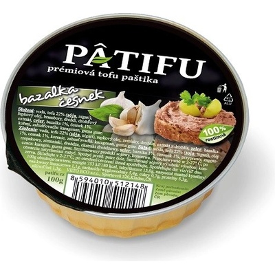 Patifu Bazalka a česnek box 20 x 100 g