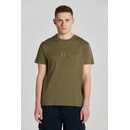 Gant tričko Reg Tonal Shield SS zelené