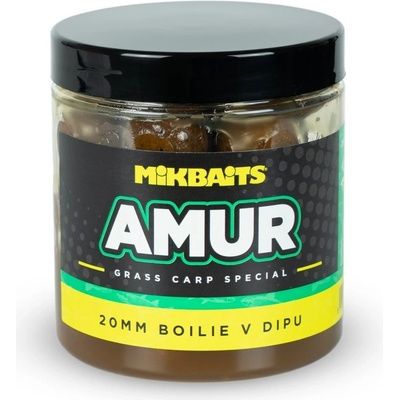 Michal Kučera MIKBAITS Mikbaits Amur range - Amur 16mm boilie v dipu 250ml
