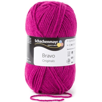 Schachenmayr Bravo Originals 08339 Raspberry Плетива прежда (9801211-08339-SCHACHENMAYR)
