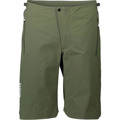 POC W's Essential Enduro Shorts Epidote Green zelená