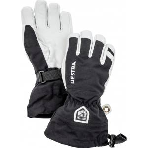 Hestra Детски ръкавици Hestra Kid's Army Leather Heli Ski 5 Finger Gloves - Black - размер 7 (EU) (202-1167-0115)