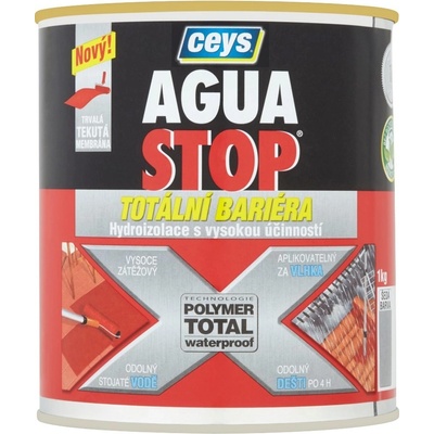 Ceys Aqua Stop Totálna bariéra šedá - hydroizolácia 1kg
