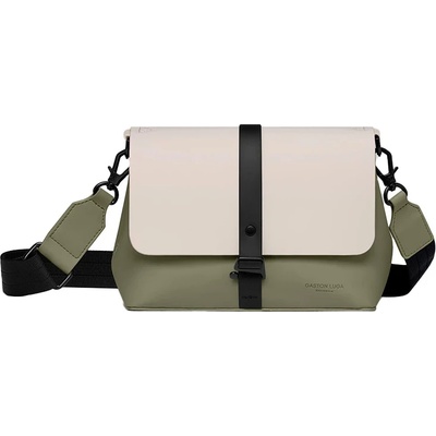 Gaston Luga Чанта за рамо Gaston luga Spläsh Crossbody Bag Shoulder bag - Cloud Cream / Sage - размер 1, 9 l (510-6501-0511)