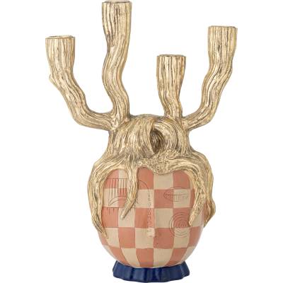 Bloomingville Свещник за класическа свещ Medusa с четири части 32 см (82062676)