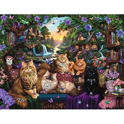 RAVENSBURGER Mačacia chatka 2000 dielov