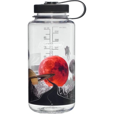 Nalgene Wide Mouth 1l Clear Stained Glass Цвят: розов