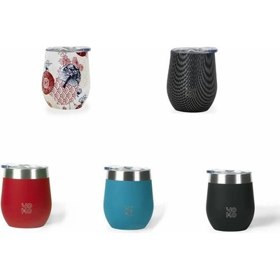 Yoko Design nerezový hrnek na kávu Carbon 250 ml