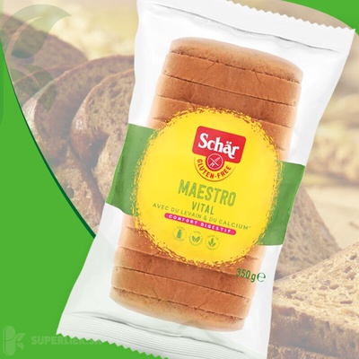 Schär maestro cereale chlieb bezgluténový viaczrnný krájaný 300 g