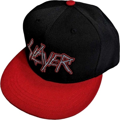Slayer Dripping Logo Outline Шапка с козирка Red & Black UNI (SLAYSBCAP04RB)