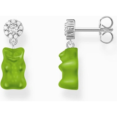 Thomas Sabo x HARIBO náušnice Green goldbear H2330-052-6