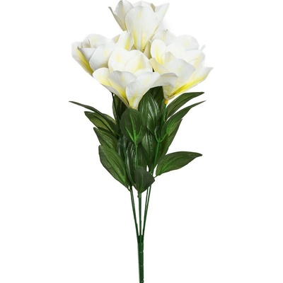 KYTICA MAGNÓLIA KRÉMOVÁ, ZELEŇ 52CM