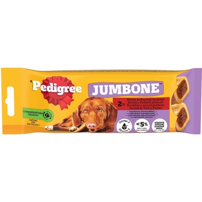 MARS kom.spol. Pedigree poch.Jumbone Medium Hovězí a drůbeží 2ks 180 g