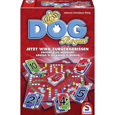 Schmidt Spiele Настолна игра, Schmidt, DOG Royal на немски език (SC14819-183)
