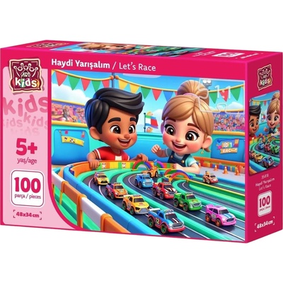 Art Puzzle Детски пъзел Art Puzzle от 200 части - Да се състезаваме (35418)