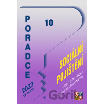 Poradce č. 10 / 2023 - Zákon o sociálním pojištění s komentářem - Poradce s.r.o.