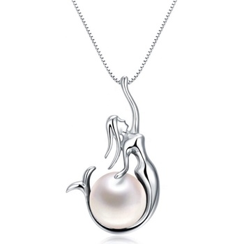 Silenti Jewelry Сребърно колие "Русалка