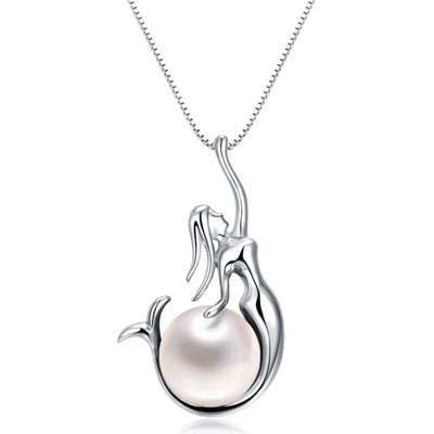 Silenti Jewelry Сребърно колие "Русалка