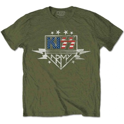 Kiss Army Lightning Military Green M Риза (KISSTS25MMG02)