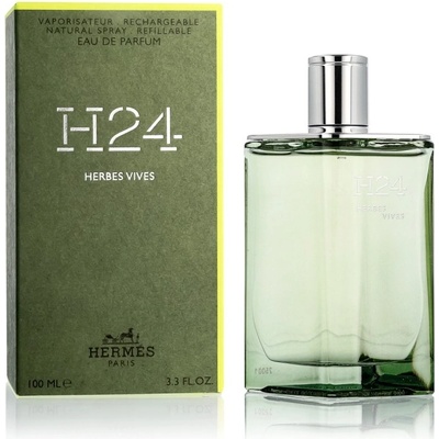 Hermès H24 Herbes Vives parfémovaná voda pánská 100 ml plnitelný flakon