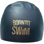 BornToSwim racing cap černo/zlatá