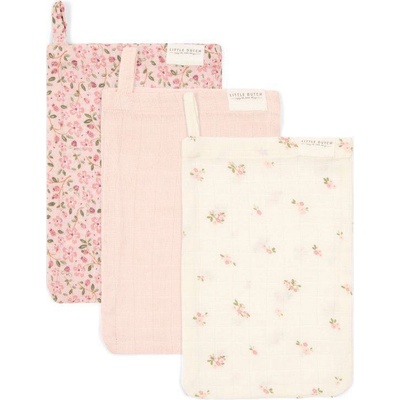Little Dutch žínky 3 ks růžová