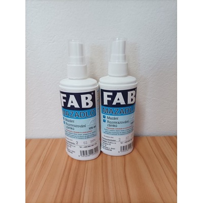 FAB Mazadlo na zámky 125 ml