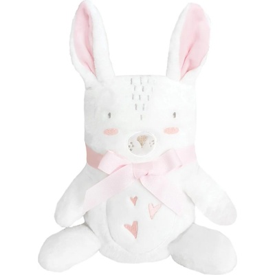 KikkaBoo Бебешко одеяло с 3D бродерия Rabbits in Love (31103020110)