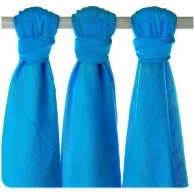 XKKO BMB Bambusová plienka 70x70 Cyan 3ks