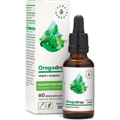 Aura Herbals Oregadrop Масло от риган, капки, 30 ml, Aura Herbals (10634 AH)