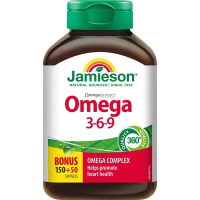 Jamieson Omega 3-6-9 150 kapsúl