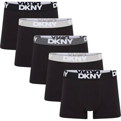 DKNY Боксерки DKNY Mens 5 Pack Trunks Portland - Black