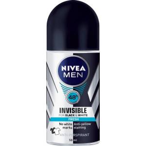 Nivea Invisible for Black & White Fresh рол-он 50 мл