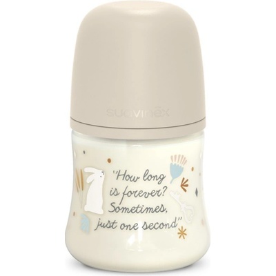 Suavinex kojenecká láhev Wonderland Fyziol průtok krémová 150ml