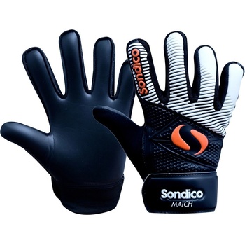 Image 1 of Sondico Юношески вратарски ръкавици Sondico Match Goalkeeper Gloves Junior - Black/White