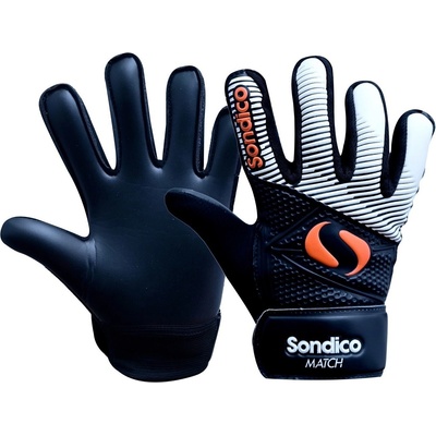 Sondico Юношески вратарски ръкавици Sondico Match Goalkeeper Gloves Junior - Black/White