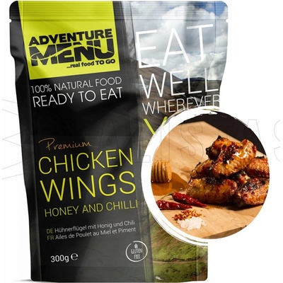Adventure Menu Kuřecí křídla na medu a chilli 300 g