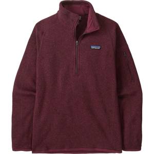 Patagonia Дамски поларен пуловер Patagonia Women's Better Sweater 1/4 Zip Fleece jumper - Berry Fig - размер XS (105-5077-1411)