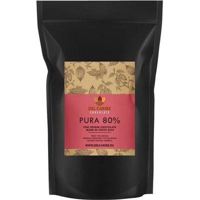 ChocolateDelCaribe horká čokoláda 80%, 10kg