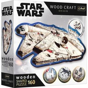 Trefl Дървен пъзел 160 части - Millennium Falcon (20189)
