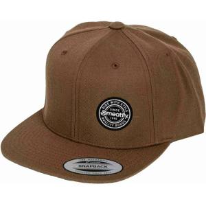 Meatfly шапка с равна козирка Hornet Snapback White Round / Tan | Бяла Meatfly | Kafyav | МЪЖЕ | ЕДИН РАЗМЕР
