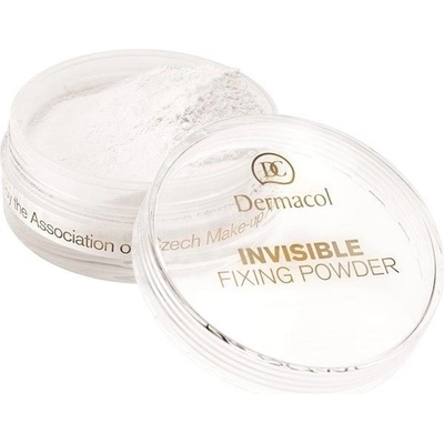 Dermacol Invisible Fixing Powder Transparentní fixační pudr White 13,5 g – Hledejceny.cz