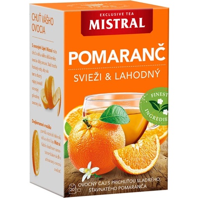 BOP Mistral Pomeranč svěží a lahodný 20 x 2 g