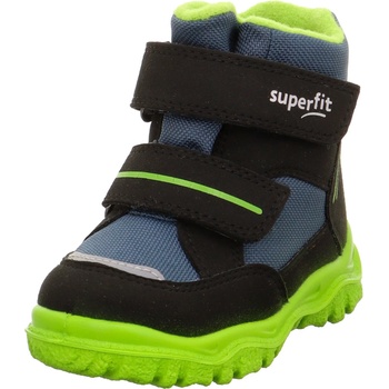 Superfit Детски зимни ботуши Superfit Kid's Husky1 Winter boots - Schwarz / Hellgrün - размер 24 (EU) (702-4591-0516)