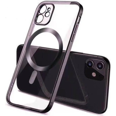 Pouzdro SES MagSafe silikonové Apple iPhone 12 - černé