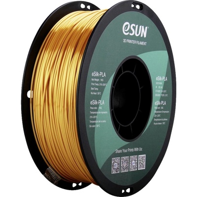 ESUN ePLA-Silk Gold PLA 1.75 mm 1 kg listová zelená lesk