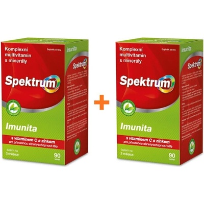 Spektrum Imunita vánoční dvojbalení 90+90 kapslí