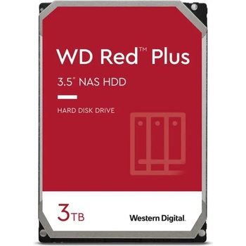Image 1 of Western Digital Red Plus 3.5 3TB 5400rpm 256MB SATA3 (WD30EFPX)