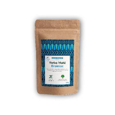 BrainMax Pure Organic Yerba Maté - Brainiac 1000g