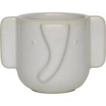 OYOY Mini Глинено ръчно изработено покритие за кашпа ø 9 cm Elephant - OYOY Mini (M107534)